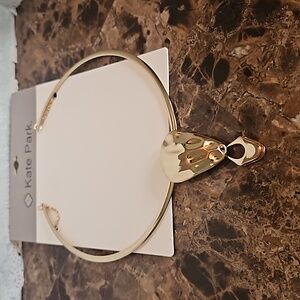 Kate Park Necklace.Gold tone